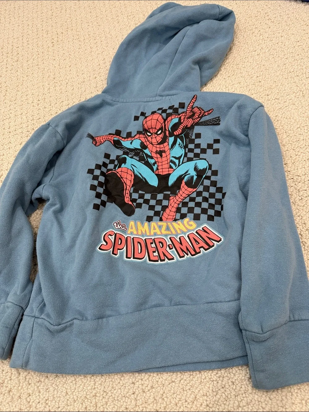 Bundle of 3 Kid’s Hoodies-Pokemon, Mario, Spider-Man
